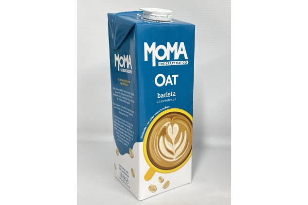 MOMA Barista Oat Drink Unsweetened - 6 x 1L