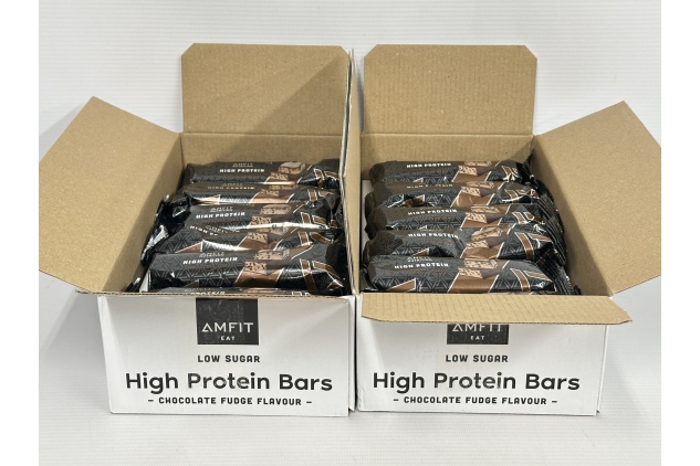 Low Sugar High Protein Bar Chocolate Fudge Flavour, 60g, Pack of 24 | BBE 12/12/2024