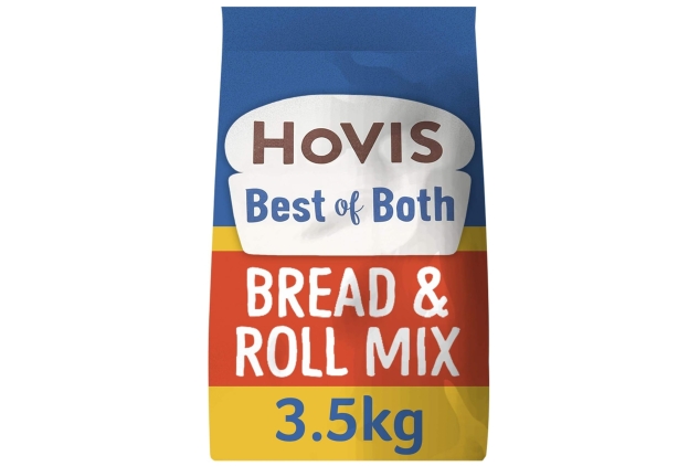 Hovis Best of Both Bread & Roll Mix With The Wheatgerm of Wholemeal Bread, 3.5 Kg Bag (Pack of 1) BEST BEFORE DATE 31/08/2024