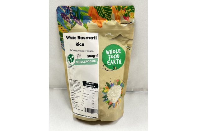 White Basmati Rice 500g Vegan