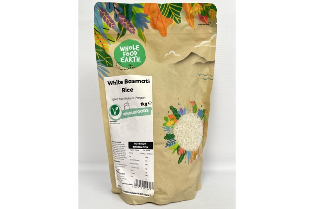 White Basmati Rice 1KG | Vegan