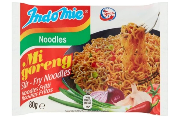 Indomie Mi Goreng Fried Instant Noodles, 85g (Pack of 40) Best Before Date 08/11/2024