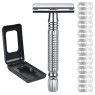 Men Double Edge Safety Razor Classic Razor 2 Sided Blade Head Safty Razor