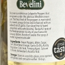 Bevelini Mediterranean Sliced Green Hot and Sweet Jalapenos in Sweet Brine 400g (Pack of 6)