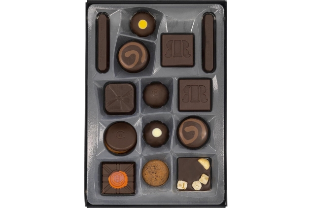 Luxury Dark Chocolate Mini Collection | Suitable for Vegetarians High Quality Assortment - See Photos For Selection 155g | BEST BEFORE DATE 30/11/2024