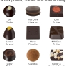 Luxury Dark Chocolate Mini Collection | Suitable for Vegetarians High Quality Assortment - See Photos For Selection 155g | BEST BEFORE DATE 30/11/2024