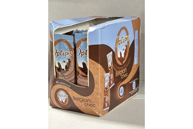 Options Belgian Chocolate Sachets - (Pack of 30 x 11g) Winter Essential | BBE 31/01/2025