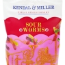 Sour Worms Sweets 140g