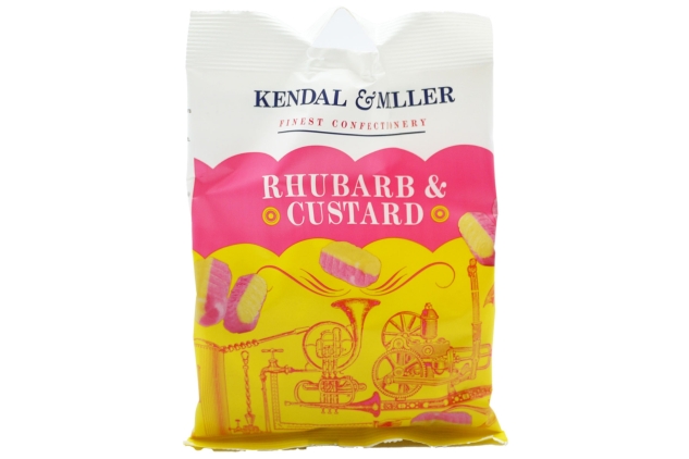 Rhubarb & Custard Flavour | Hard Boiled Sweets 170g