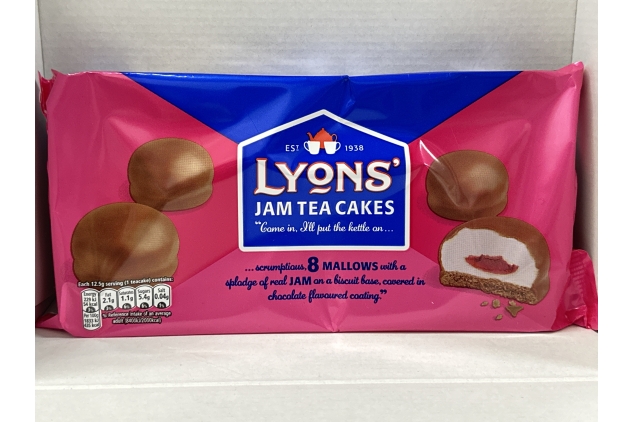 Lyon’s Jam Tea Cakes | 8 Pack