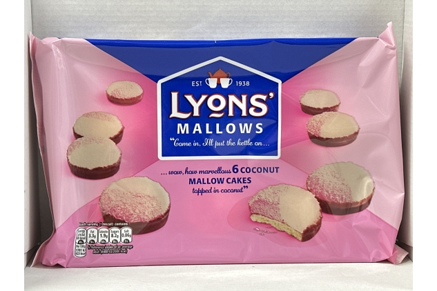 Lyon’s Coconut Mallow Cakes | 6 Pack