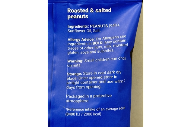 Salted Peanuts 200g | BIG D