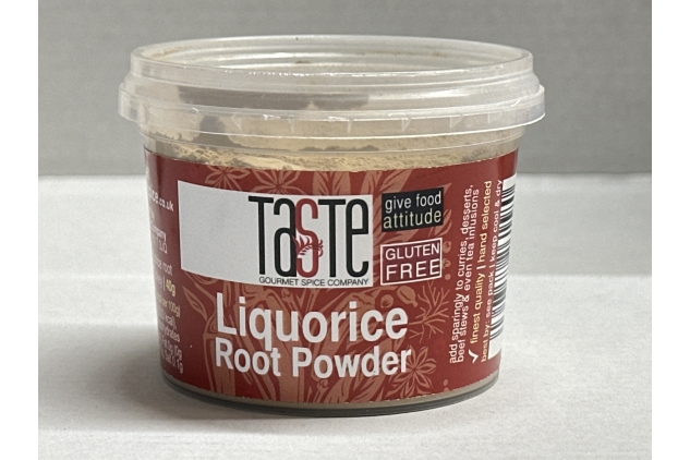 Gourmet Spice Company Liquorice Root Powder 50 g | BBE 28/12/2024