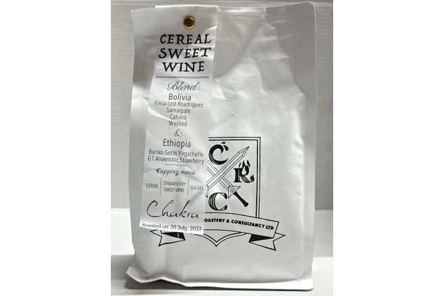 Chakra Roastery & Consultancy Coffee Beans | Cereal Sweet Wine | 200g