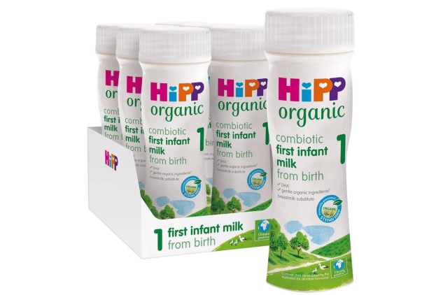 HiPP Organic 1 First Milk Ready To Feed 200ml (pack of 6) BEST BEFORE DATE 06/12/2024