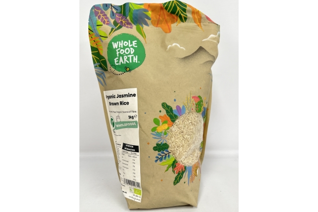 Organic Jasmine Brown Rice 3kg