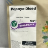 Papaya Diced 1KG GMO Free Vegan Best Before 30/11/2024