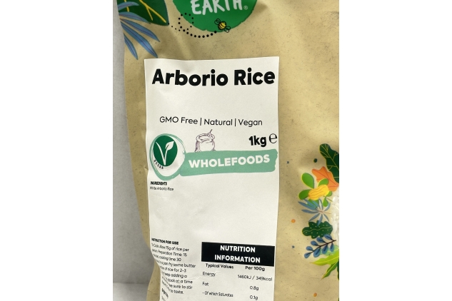 Arborio Rice Risotto Rice 1kg Best Before 17/12/2024