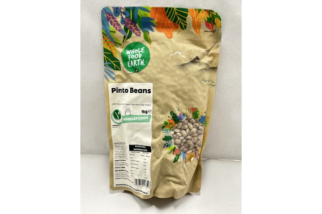 Pinto Beans 1kg Vegan High Fibre High Protein BBE 08/01/2025