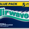 Airwaves Menthol & Eucalyptus Chewing Gum Sugar Free Multipack, 5 x 10 Pieces