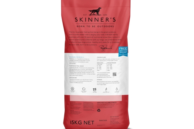 Skinner’s Field & Trial Muesli Mix - Complete Dry Dog Food for Adult Dogs, Ideal for Fussy Eaters, Mixed Kibble Variety, 15kg Bag | BEST BEFORE DATE 10/07/2024