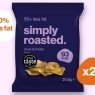 Simply Roasted - Duck & Hoisin Flavour Crisps | Box of 24 x 21.5g bags