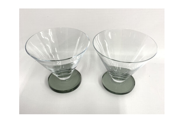 Puck Cocktail Glasses x 2