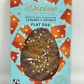 Divine 38% Milk Chocolate Salted Caramel Flat Egg 100g Best Before 30/11/2024