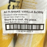 Acti-Shake Vanilla High Protein Dairy Drink 380g (Pack of 8) - 20g of Protein per bottle- Ready to Drink - Low Fat and No Added Sugars - 193 kcal - Multipack