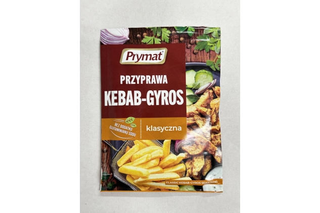 Prymat Kebab Gyros Seasoning 30g