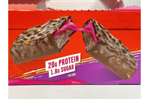 High Protein, Low Sugar PEANUT BUTTER & JELLY Bar – 24 X 60g | Grenade Whey Protein Bars