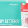 Candy Kittens Wild Strawberry Vegan Sweets (10x140g) – Fizzy, With Fruit Juice, Gourmet Vegan Gift | BULK BUY