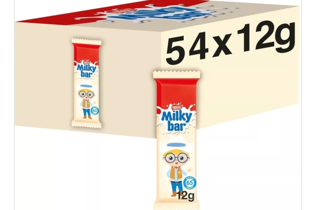 Milkybar White Chocolate Kid Bars, 54 x 12g | BULK BUY DEAL