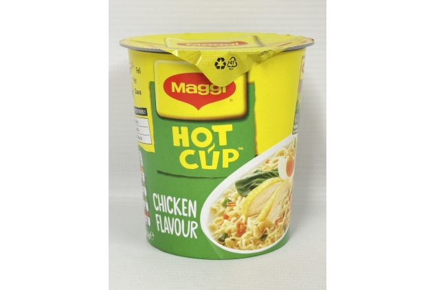 Maggi Hot Cup Chicken Noodles Pot 59.2g (Pack Of 16)