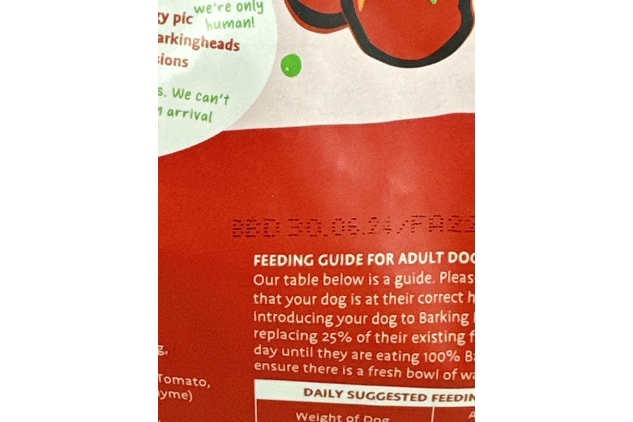 Barking Heads Dry Adult Dog Food Salmon 1kg