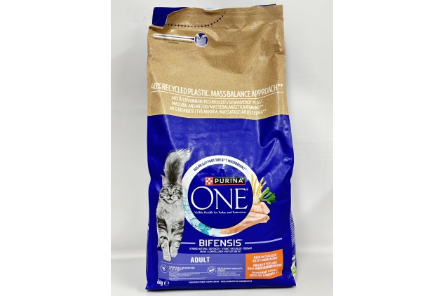 Purina ONE Adult Dry Cat Food Rich in Chicken 6kg