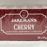 Jakemans CHERRY Flavoured Smoothing Menthol Lozenges Sweets 41g Pack Of 20