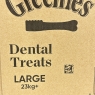 Greenies Dental Treats LARGE Dogs 23kg+ (6 Packs of 4) 24 Chews