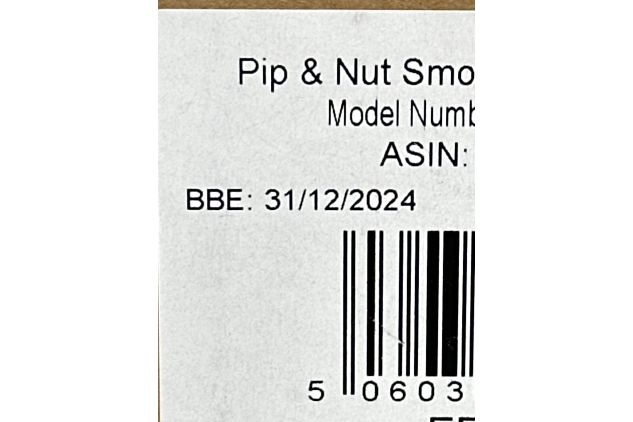 Pip & Nut Smooth Peanut Butter 1kg | Natural, Palm Oil Free, No Added Sugar, High in Healthy Fats, Gluten Free, Vegan, Dairy Free