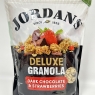 JORDANS Granola Deluxe with Dark Chocolate & Strawberries | High-Fibre Breakfast Cereal | 4 x 500g Packs