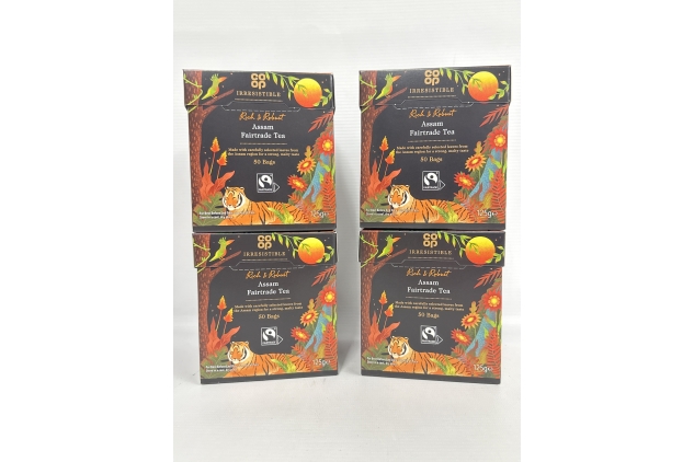 Assam Fairtrade Tea 4 X 50 Bags