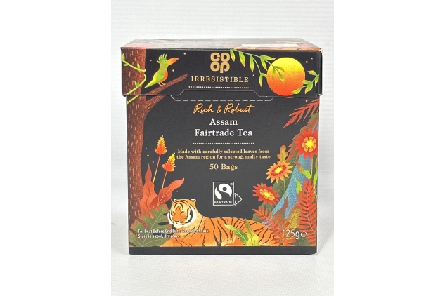 Assam Fairtrade Tea 4 X 50 Bags