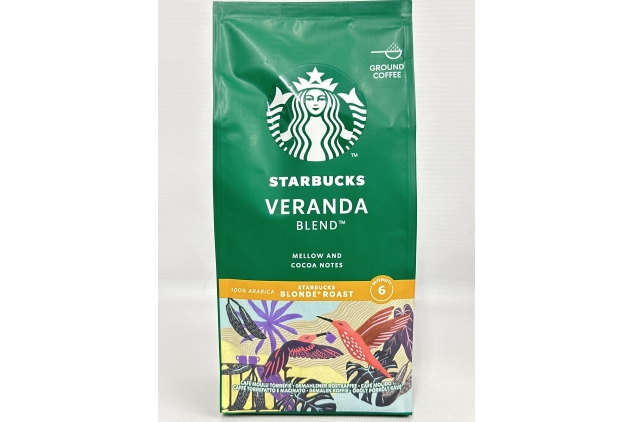 STARBUCKS Veranda Blend Blonde Roast Ground Coffee | 200g Pack of 6