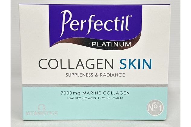 Perfectil Platinum Collagen Drink for Women | Skin Supplement | 10 x 50ml Vials