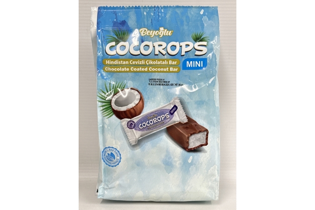 Chocolate Coated Coconut Mini Bars 140g