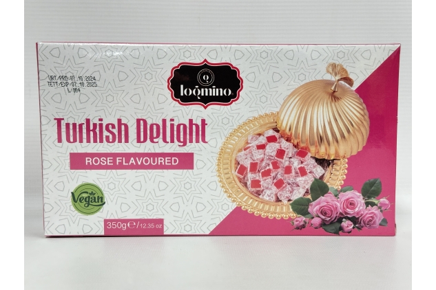 Turkish Delight ROSE Flavour 350g | Vegan