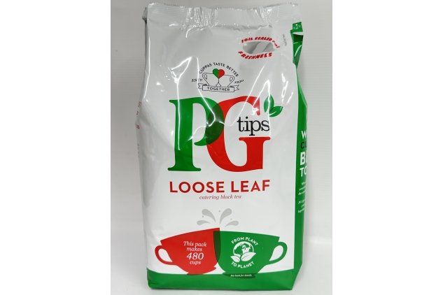 PG Tips Original LOOSE LEAF Black Tea 1.5kg | Catering Bulk Buy | 480 Servings