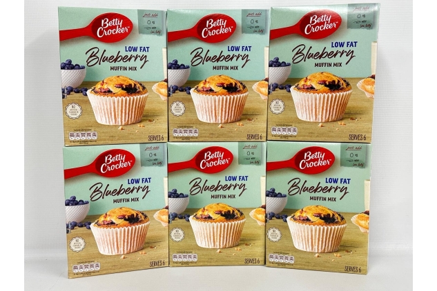 Betty Crocker Low Fat Blueberry Muffin Mix 6 X 335g