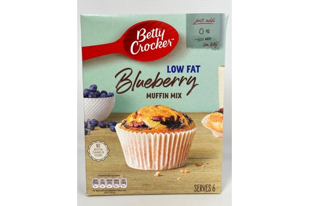 Betty Crocker Low Fat Blueberry Muffin Mix 6 X 335g