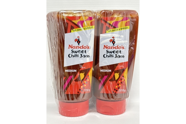 Nando’s Sweet Chilli Jam Sauce | Medium Spice | 2 X 510g | BULK BUY DEAL